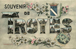 Troyes * Souvenir De La Commune * Multivues - Troyes