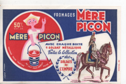 Vieux Papiers.Buvard.Mère Picon.Fromages - Produits Laitiers