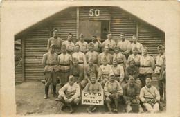 Mailly Le Camp * Carte Photo * Groupe De Militaires * Camp De Mailly * Militaria - Mailly-le-Camp