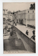 - CPA JONZAC (17) - Pont De La Seugne Et Rue Carnot 1918 (ANCIENNE MAISON BRIAND) - Edition Delboy N° 2 - - Jonzac