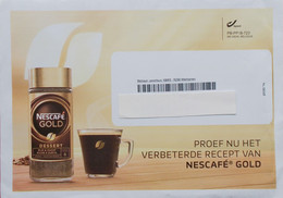 België 2021 PB-PP Bpost Nescafe (enveloppe 23 Cm X 16 Cm) - Andere