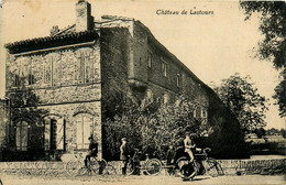 Lastours * Vue Sur Le Château * Villageois - Andere & Zonder Classificatie