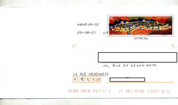 Pap Carcassonne Flamme Chiffree Sous Code Index Tournee Facteur - Prêts-à-poster:  Autres (1995-...)