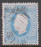 1875. PORTUGAL. Luis I. 300 REIS  (Michel 45yC) - JF424161 - Used Stamps