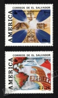 El Salvador 1992 Yvert 1160-61, America UPAEP. History. 500th Anniv America Discovery - MNH - Salvador