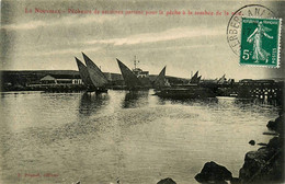 La Nouvelle * Pêcheurs De Sardines Partant Pour La Pêche à La Tombée De La Nuit * Bateau Port - Port La Nouvelle