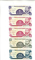 Banco Central De Nicaragua 1+5+5+10+25 Centavos De Cordoba FDS - Nicaragua