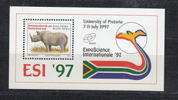 South Africa 1997 Esi '97 / Rhino M/s ** Mnh (53906A) - Blocks & Sheetlets