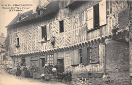 28-CHATEAUDUN- MAISON DITE " DE LA VIERGE " XVIeS - Chateaudun