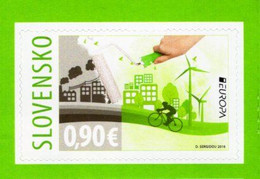 Slovakia - 2016 - Europa CEPT - Think Green - Mint Self-adhesive Stamp - Unused Stamps