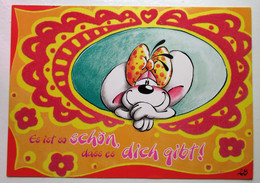 DIDDL Postkarte " Es Ist So Schön Dass Es Dich Gibt " N° 28 - Diddl