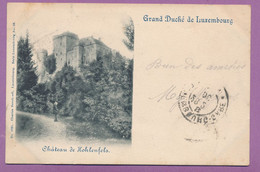 Grand Duché De Luxembourg - Château De Hohlenfels - Circulé 1900 - Bourscheid