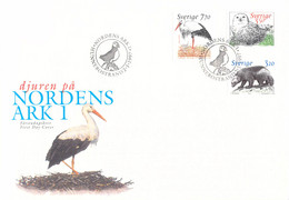 Sweden FDC 1997 Birds On The Nordic Ark 1 (TS1-1) - Other