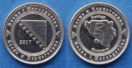 BOSNIA-HERZEGOVINA - 5 Feninga 2017 KM# 121 Federal Republic - Edelweiss Coins - Bosnia Erzegovina