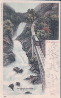 Meyringen BE, Chemin De Fer, Reichenbachfälle  Mit Drahtseilbahn (14.8.1901) - Reichenbach Im Kandertal