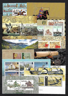 EUROPA 2020 -"ANTIGUAS RUTAS POSTALES -ANCIENT POSTAL ROUTES" - ESPECIAL SUPLEMENTOS "E" -127 SELLOS + 28 HOJITAS BLOQUE - Collections