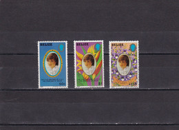 Belice Nº 582 Al 584 - Belize (1973-...)