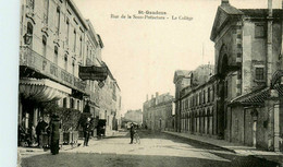 St Gaudens * La Rue De La Sous Préfecture * Le Collège * Mairie * Hôtel Ferrières - Saint Gaudens