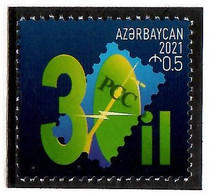 Azerbaijan 2021 . RCC - 30th Ann. 1v: 0.50 - Aserbaidschan