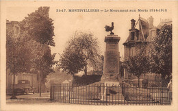 MONTIVILLIERS - Le Monument Aux Morts 1914-1918 - Montivilliers
