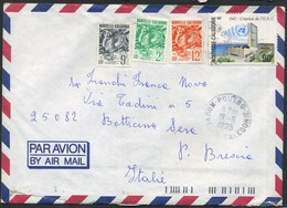 1995 Nuova Caledonia, Lettera In Posta Aerea Per L'Italia - Briefe U. Dokumente