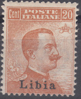 Italy Colonies Libya Libia 1918 Sassone#20 Mint Hinged - Libye