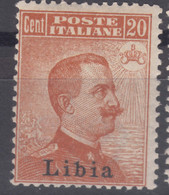 Italy Colonies Libya Libia 1918 Sassone#20 Mint Hinged - Libyen