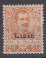 Italy Colonies Libya Libia 1912-1915 Sassone#6 Mint Hinged - Libye