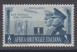 Italy Colonies East Africa 1941 Posta Aerea Sassone#A20 Mint Hinged - Afrique Orientale Italienne