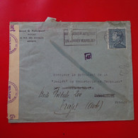 LETTRE ANVERS CENSURE POUR TROYES 1941 - WW II (Covers & Documents)