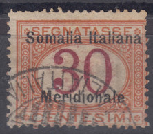 Italy Colonies Somalia 1906 Segnatasse Sassone#4 Used - Somalie