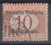 Italy Colonies Somalia 1906 Segnatasse Sassone#2 Used - Somalië