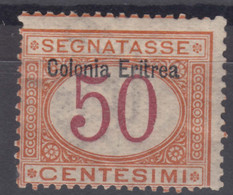 Italy Colonies Eritrea 1903 Porto, Segnatasse Sassone#6 Mint Hinged - Eritrea