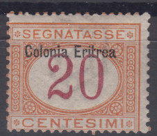 Italy Colonies Eritrea 1903 Porto, Segnatasse Sassone#3 Mint Hinged - Erythrée