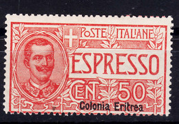 Italy Colonies Eritrea 1907-1921 Espressi Sassone#3 Mint Hinged - Eritrea