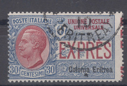 Italy Colonies Eritrea 1907-1921 Espressi Sassone#2 Used - Eritrea