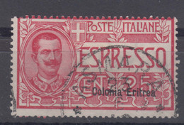 Italy Colonies Eritrea 1907-1921 Espressi Sassone#1 Used - Erythrée