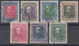 Italy Colonies Eritrea 1931 Sassone#196,197,198,199,200,201,202 Used - Erythrée