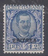 Italy Colonies Eritrea 1926 Sassone#114 Mint Hinged - Erythrée