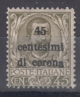 Italy Occupation In WWI - Trento & Trieste 1919 Sassone#8 Mint Hinged - Trente & Trieste