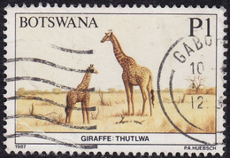 BOTSWANA [1987] MiNr 0419 ( O/used ) Tiere - Botswana (1966-...)