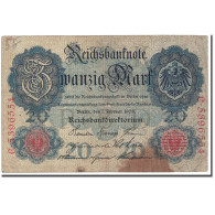 Billet, Allemagne, 20 Mark, 1908, 1908-02-07, KM:31, B - 20 Mark