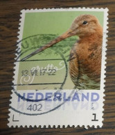 Nederland - NVPH - 3013 - Vogels - 2017 - Persoonlijk Gebruikt - Cancelled - Grutto - Timbres Personnalisés