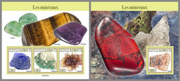 DJIBOUTI 2021 MNH Minerals Mineralien Mineraux M/S+S/S - OFFICIAL ISSUE - DHQ2135 - Minerali