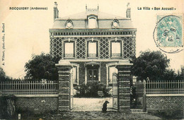 Rocquigny * 1906 * La Villa BON ACCUEIL * Villa Bon Accueil - Autres & Non Classés