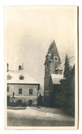 Krieglach Alois E. Schaumberger Gastwirtschaft And Church Tower With Clock - Small Old Photo (6 X 10,3 Cm) B210820 - Krieglach