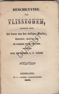 VLISSEGEM/De Haan Beschrijving + Leven Vd H Blasius Pastoor Tanghe 1856 (N670) - Anciens