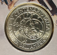 ITALIA 1996 SEMESTRE DI PRESIDENZA ITALIANA DELL'UNIONE EUROPEA LIRE 500 - Gedenkmünzen
