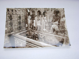 CP CARTE POSTALE EGYPTE THEBES TOMBE TOUTANKHAMON CHAMBRE FUNERAIRE - Vierge - Other & Unclassified