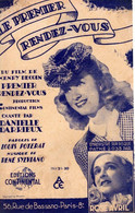 DANIELLE DARRIEUX - LE PREMIER RENDEZ VOUS - DU FILM PREMIER RENDEZ VOUS - HENRI DECOIN - 1941 - - Compositori Di Musica Di Cinema